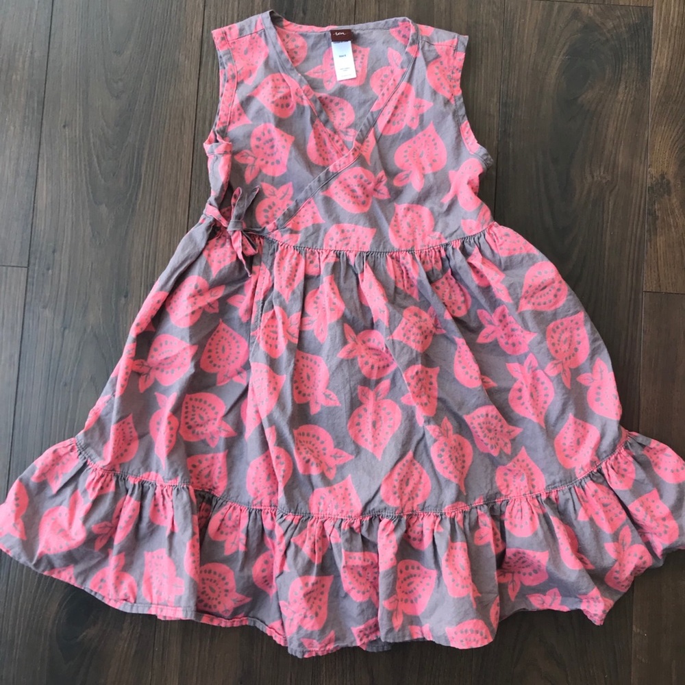 Grey strawberry Tea dress